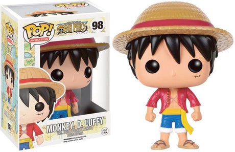 Animacja Funko pop: jednoczęściowa - małpa d. lalka Luffy’ego nr 98