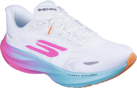 Damskie buty sportowe Skechers skx aero spark – białe, wielokolorowe