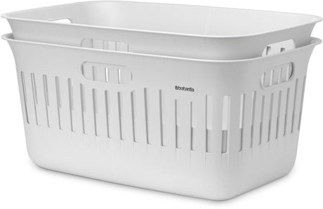 Kosz na pranie Brabantia Collect-it - zestaw 2 szt. - 40 l - biały