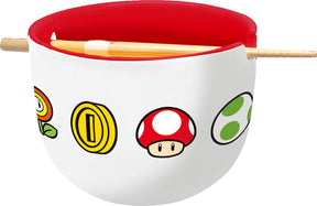 Stor Nintendo - Super Mario Bros. miska na ramen z pałeczkami
