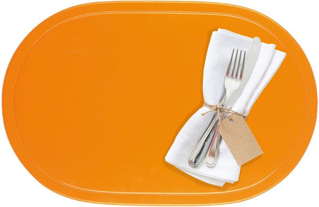 Westmark zestaw 4 podkładek, 45,5 x 29 cm, winyl, pomarańczowy, kolekcja Saleen: zabawa