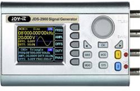 Joy-it jds2915 accu-functiegenerator, functiegenerator 15 mhz - 0.01 µhz 2-kanaals
