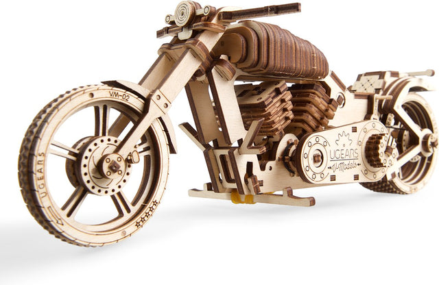 Drewniany model 3D Ugears - Moto VM-02
