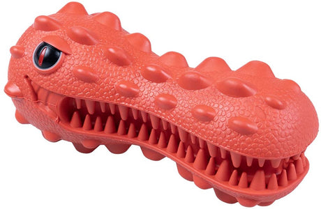 Duvo plus zabawka do żucia Griplay głowa dinozaura dla psów 16x7x7cm czerwona