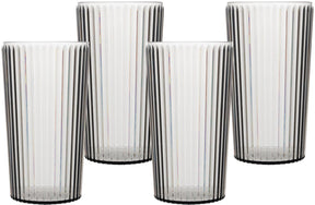 Bo-camp - longdrink - nomad - rpet - grijs - 480 ml - 4 stuks
