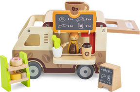Viga coffee truck wooden play set (3y+)