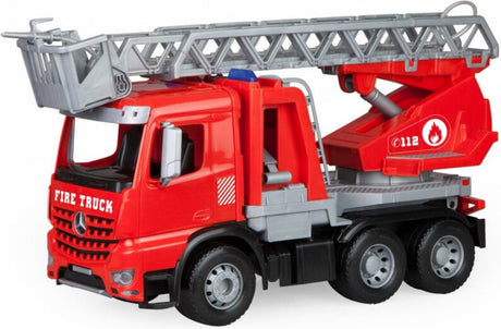 Lena Worxx Mercedes-Benz Arocs straż pożarna z drabiną 48cm