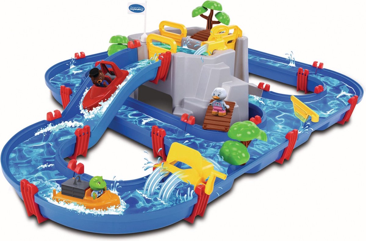 Big Aquaplay 1542 - górskie jezioro - 126x88 cm - od 3 lat - tor wodny