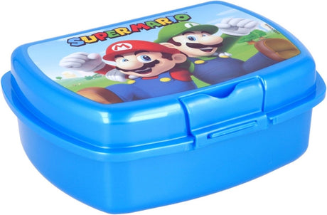 Pudełko na chleb Star Mario - niebieskie