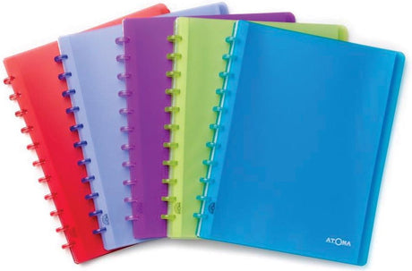Folder Atoma pres - str. - 11 pierścieni - 40 sztuk - różne kolory