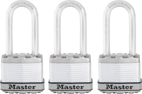 Masterlock master lock hangslot excell 45 mm staal 3 st m1eurtrilh