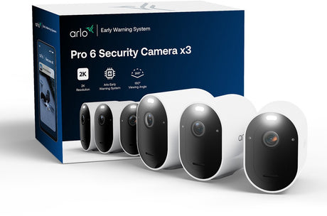Kamera bezpieczeństwa Arlo pro 6 2k+ - 3 kamery IP