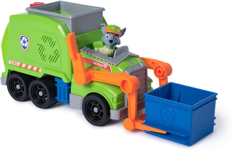 Psi Patrol — ciężarówka do recyklingu Rocky'ego z figurką Rocky'ego