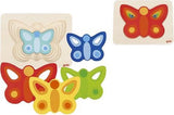 Puzzle z warstwą Goki Motyl, 5 warstw