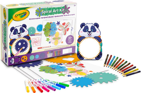 Crayola - zestaw do rękodzieła - zestaw do tworzenia spirali - zestaw do rękodzieła dla dzieci
