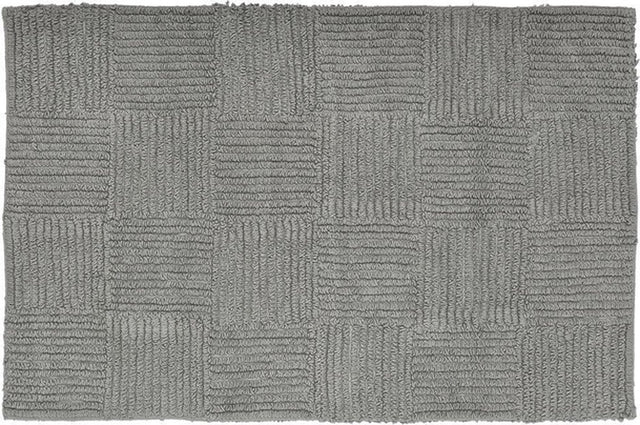 Sealskin reverse badmat 60x90 cm - katoen - grijs