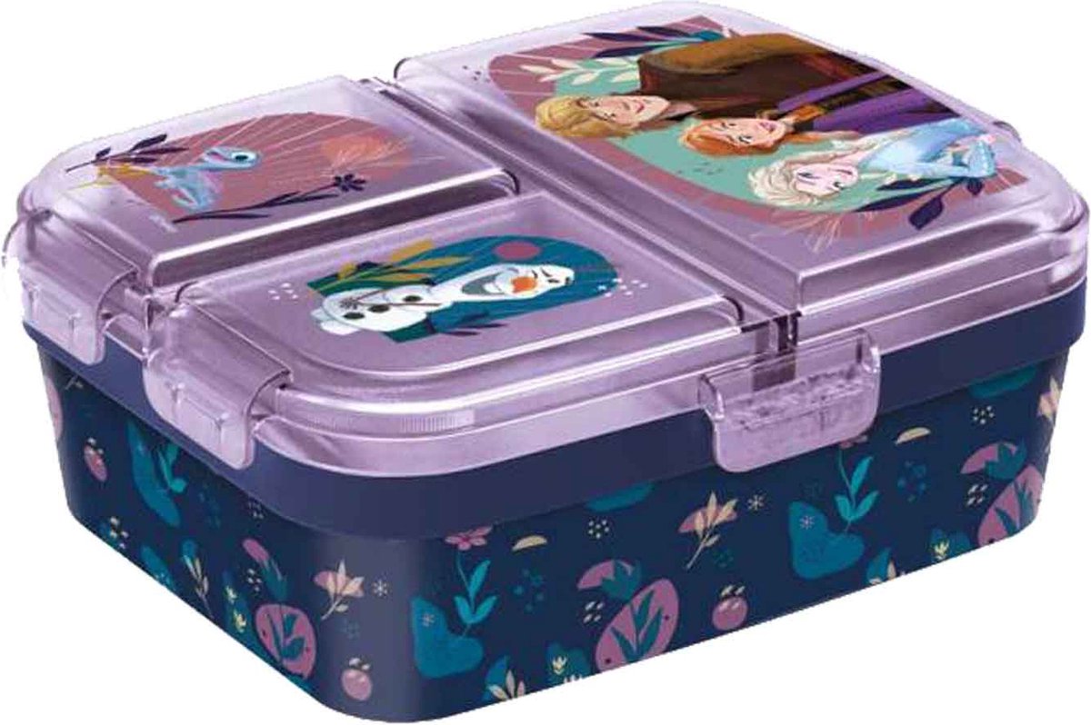 Disney frozen frozen lunchbox met meerdere compartimenten