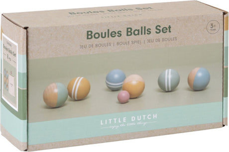 Gra Little Dutch Tiamo jeu de boules z drewna FSC