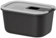 Mepal vershouddoos easyclip - 450 ml - vershoudbakjes met schuifsluiting - geschikt voor magnetron. stoomoven. koelkast en vriezer - nordic black