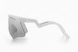 Okulary rowerowe Alba Optics - delta white vzum alu slate