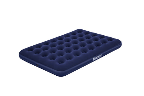 Materac dmuchany Bestway 2-osobowy - 191x137x22 cm - PCV - ciemnoniebieski