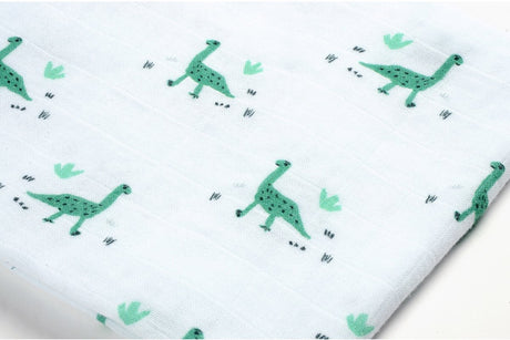 Ściereczki Béaba ele – zestaw 3 ściereczek tetra – tkanina ze 100% bawełny organicznej – 70×70 cm – oddychający, ultramiękki muślin – w zestawie luksusowe pudełko upominkowe – zieleń jurajska
