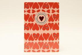 Ancor schrift b'log hearts love a4 ruit 5mm 48 vel 90 grams