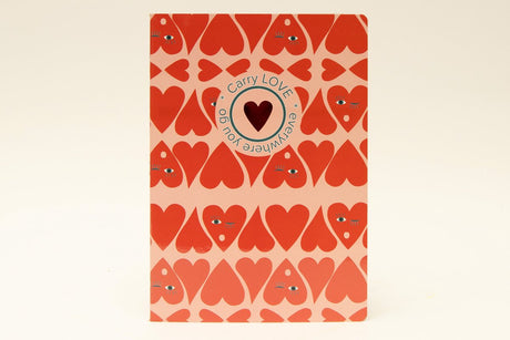 Ancor schrift b'log hearts love a4 ruit 5mm 48 vel 90 grams