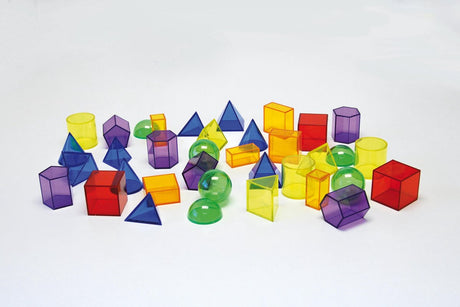 Tickit półprzezroczyste geometryczne kształty - op.36