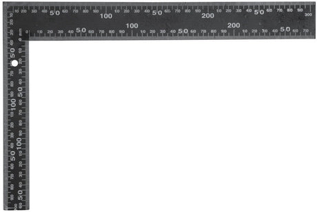 Seria Vorel - kwadrat metalowy - 300x200 mm - czarny - trwały