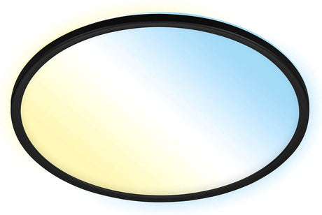 Briloner slim - inteligentna lampa sufitowa LED - ściemnialna - 22w - z CCT - funkcja oświetlenia nocnego - funkcja timera - funkcja pamięci - efekt podświetlenia - ø42cm