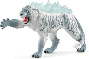 Stwory Schleich Eldrador - lodowy tygrys - figurka - zabawki dla dzieci dla chłopców i dziewcząt - od 7 do 12 lat - 70147
