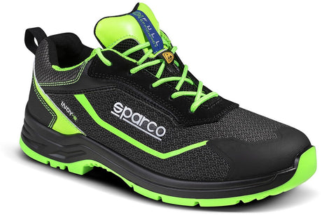Buty robocze Sparco s3s - indy-e forester - czarno-zielone — czarne — 41