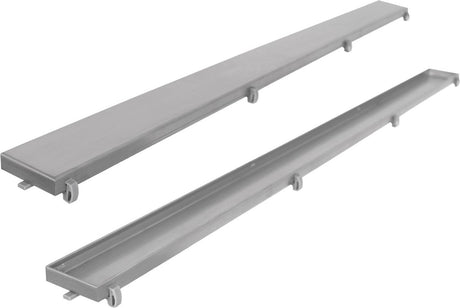 Differnz kratka odpływu prysznicowego płytka 66x15x780mm - chrom matowy (33.111.13)