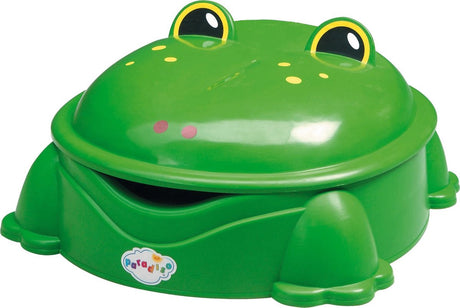 Paradiso Toys Sandbox Frog 84 x 92 cm zielony 2-częściowy
