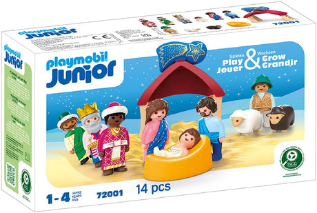 Playmobil junior 72001 szopka, junior, 14 części, od 12 miesięcy