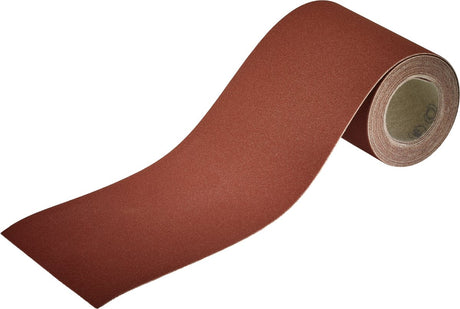 Wolfcraft - papier ścierny o ziarnistości 180 - 5 metrów na rolce - 93mm - do drewna i metalu - 5813000