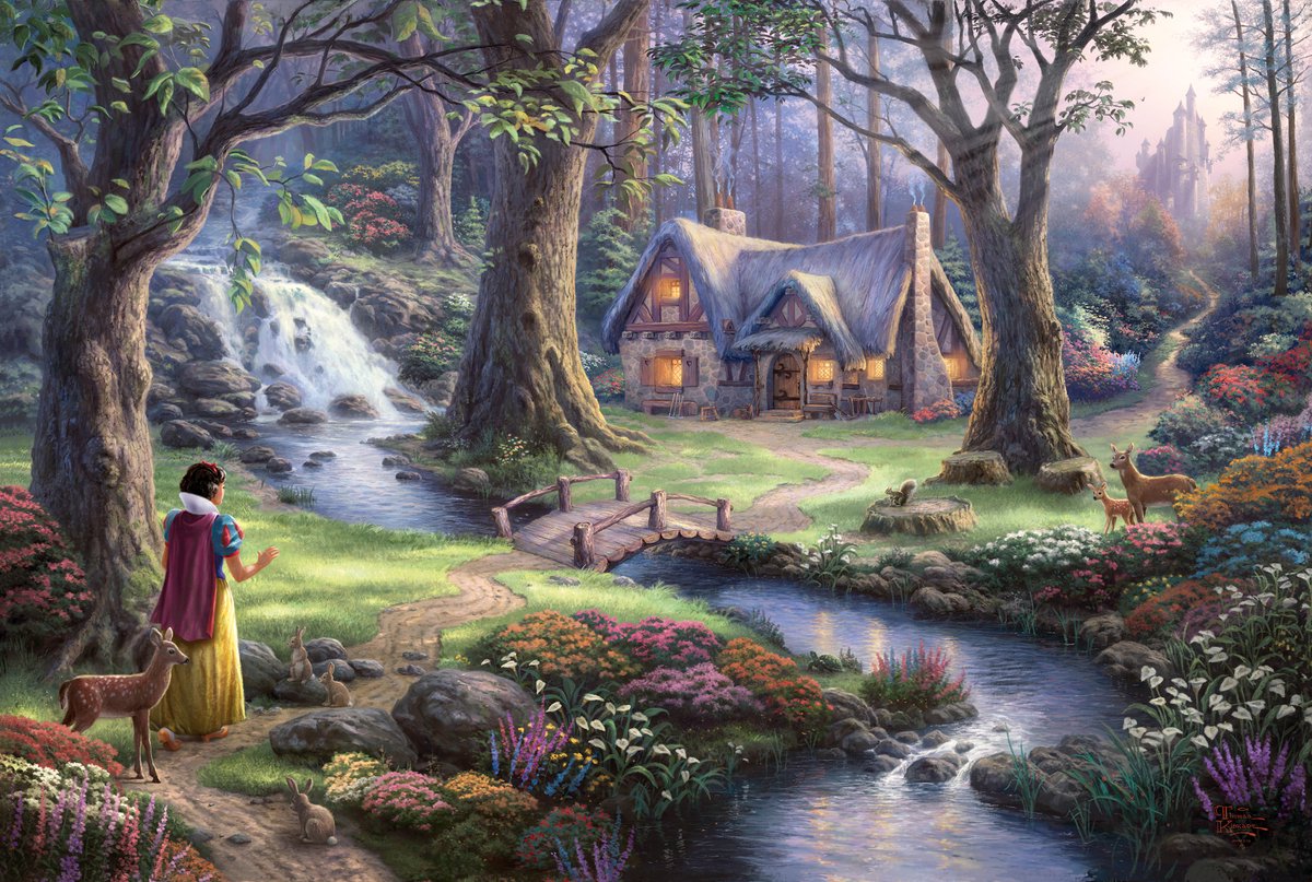 Schmidt Disney Królewna Śnieżka (1000szt) - puzzle