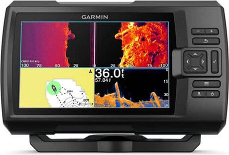Garmin striker vivid 7sv + gt52hw-tm transducer - fishfinder - zwart