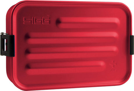 Sigg | metalowe pudełko na żywność plus małe 0,8l czerwone | pudełko na lunch