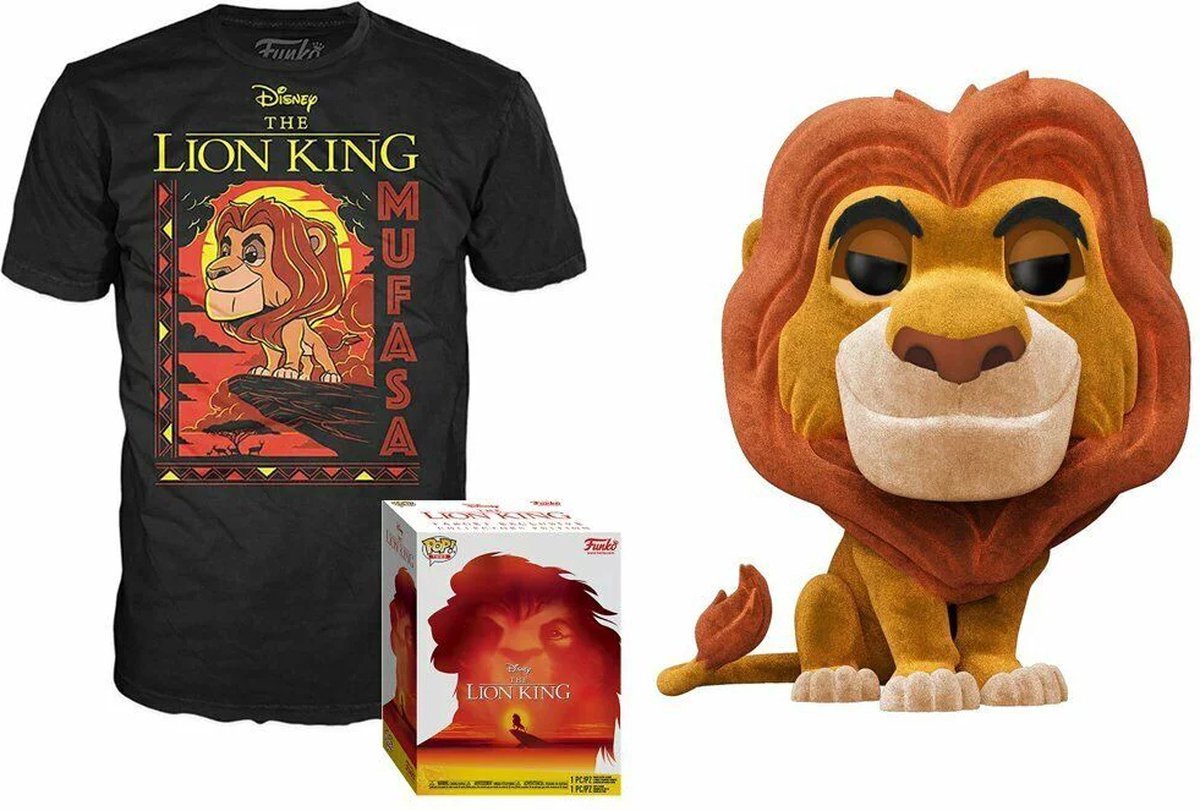 Funko-pop! tee box: Disney Król Lew - mufasa (rozmiar L)