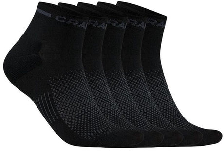 Craft Active Mid Sock 5-pak skarpet sportowych unisex - czarny