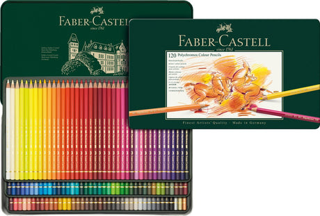 Kredki Faber-castell - polichromos - 120 sztuk w puszce - fc-110011
