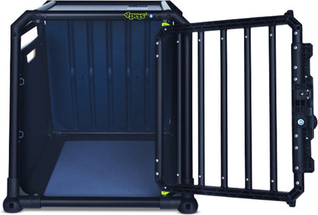 4pets - ławka autobench pro czarna 1 - mała - odpowiednia dla psów do 17 kg
