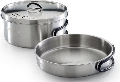 Zestaw trekkingowy Campingaz – 3-częściowy zestaw patelni kempingowych – lekki – aluminium