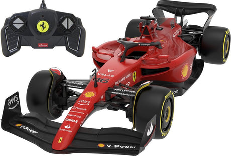 Samochód zdalnie sterowany Jamara - 402110 rc ferrari f1-75 - gotowy czerwony model RC - samochód sterowany w skali 1:18