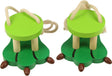 Klocki do biegania Bigjigs - krokodyl - drewno