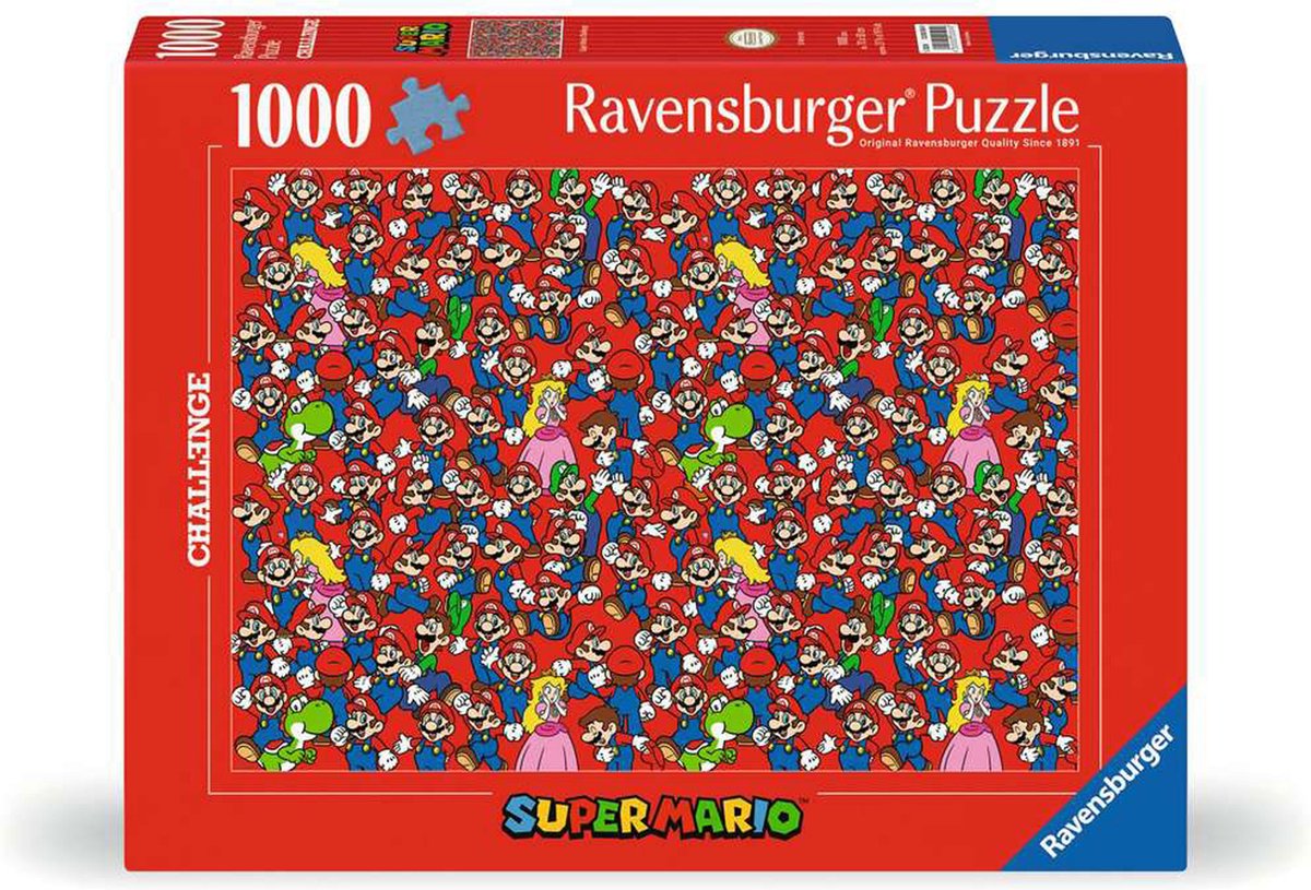 Puzzle Ravensburger Super Mario - układanka - 1000 elementów