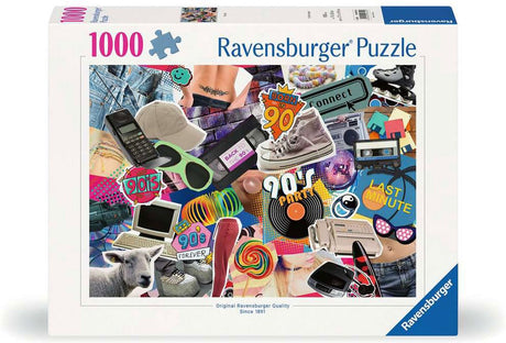 Puzzle Ravensburger lata 90-te - układanka - 1000 elementów