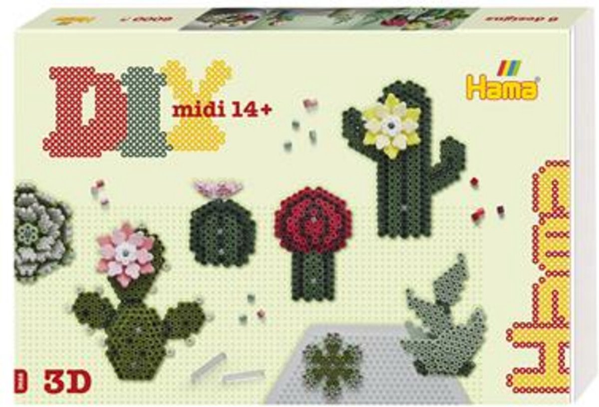 Koraliki sukulenty Hama art 6000 - 3622